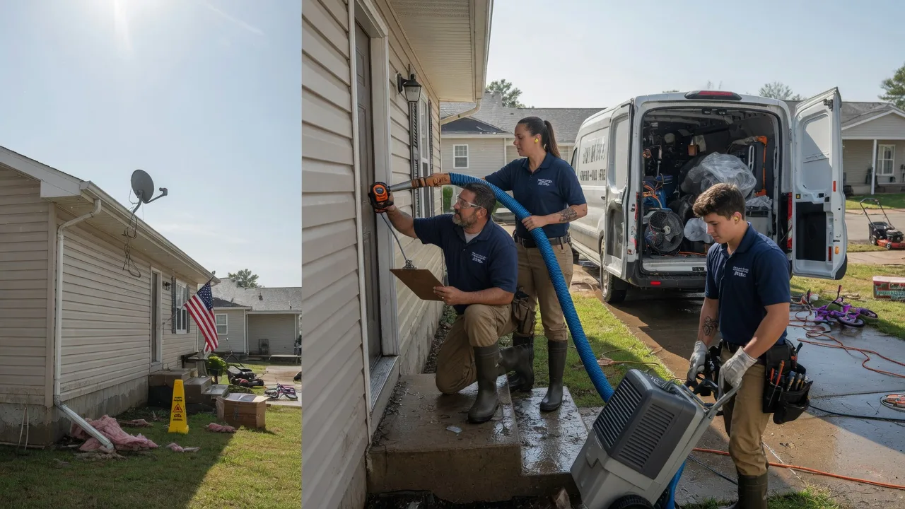 Ceiling Water Damage Restoration in Georgetown, ID near me